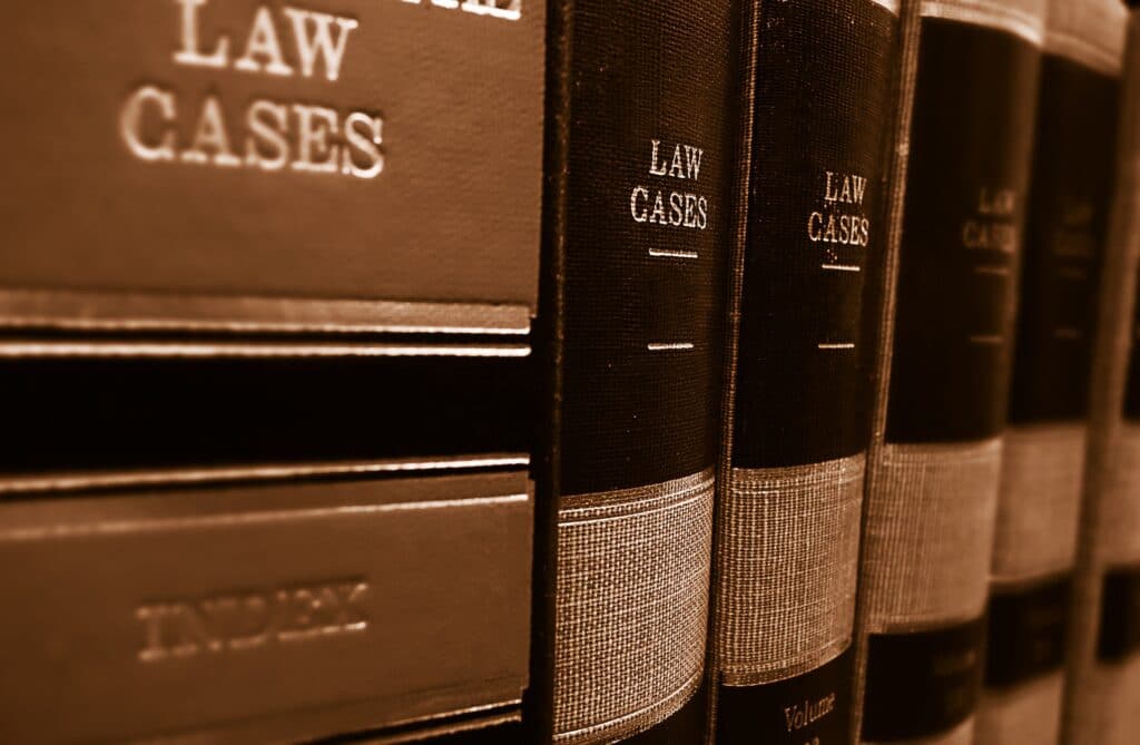 Law Case text books depicting pre-litigation